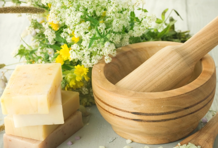 Thành phần cho xà phòng hữu cơ